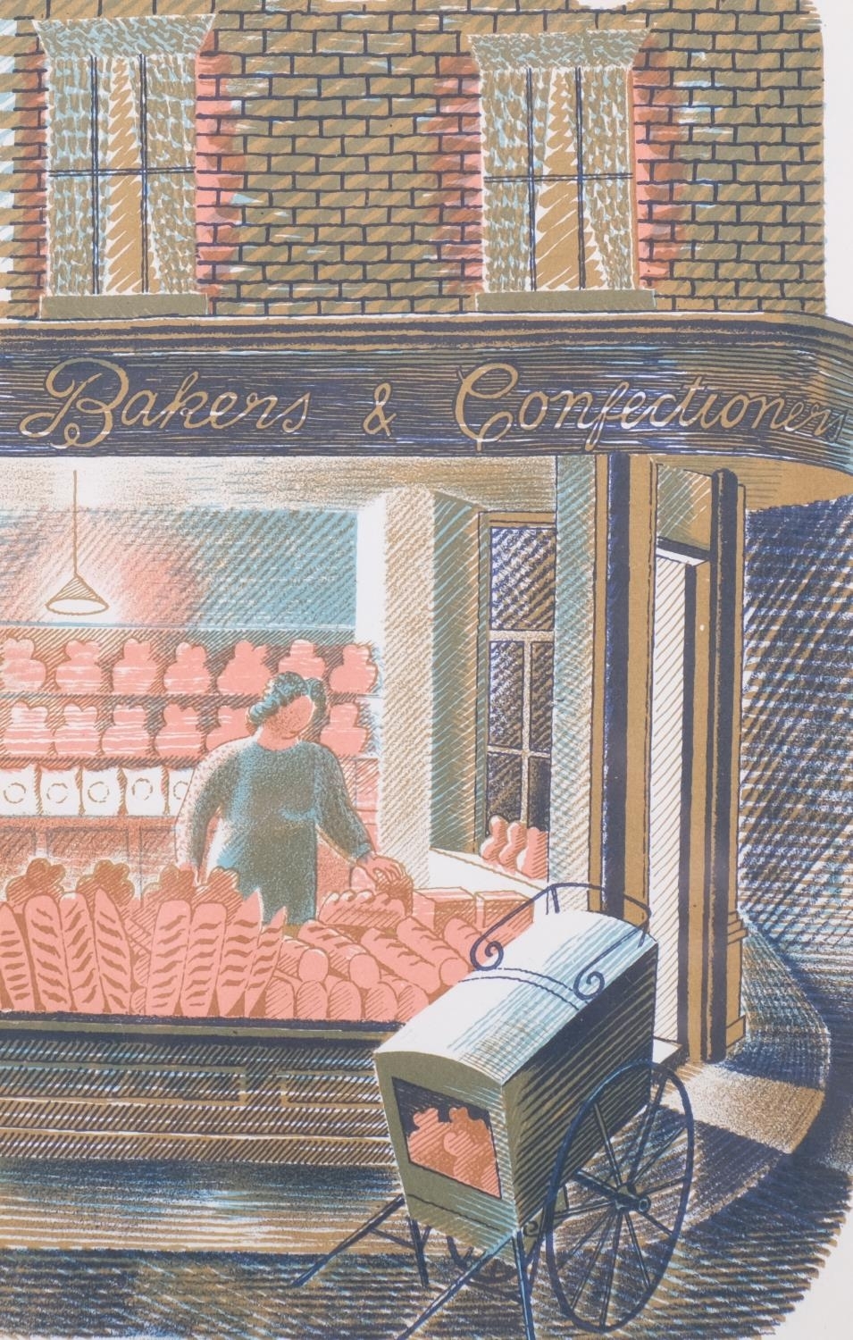 Eric Ravilious | Baker and Confectioner (1938) | MutualArt