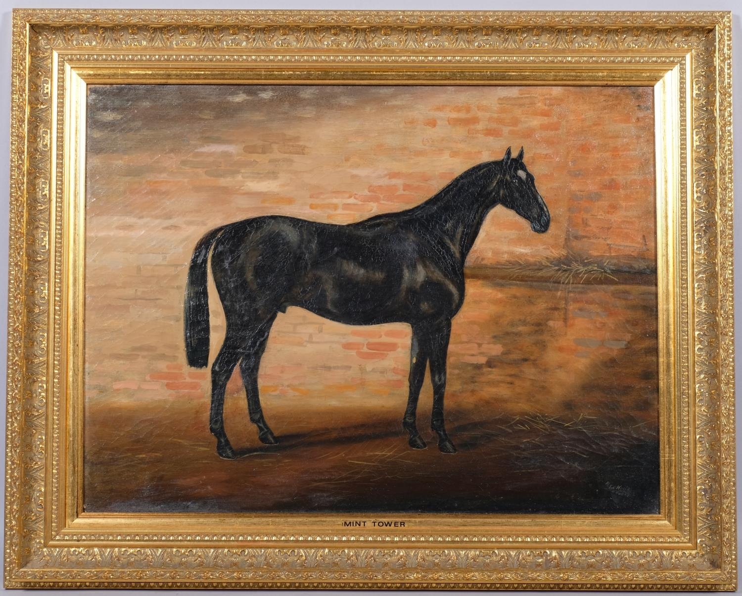 Timothy B. Whitby | horse portrait of Mint Tower | MutualArt