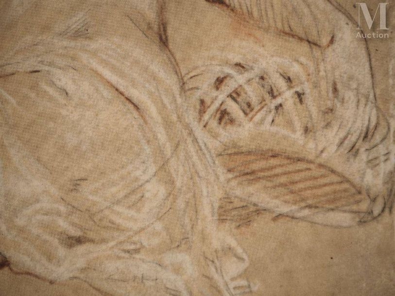 Jean-Antoine Watteau | (after) Study for the Allegory of Spring (1959 ...