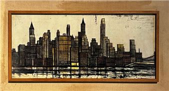 ベルナールビュッフェNEW YORK-Empire State Building ベルナールビュッフェNEW YORK-Empire State Building - メルカリ