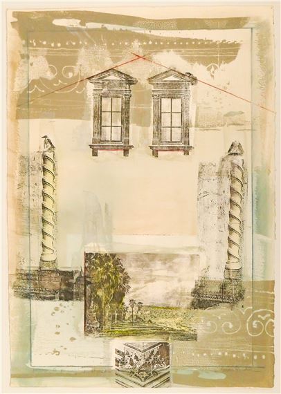 Susan Singleton | Susan Singleton ''Frescoes of Memory Monotype #16 ...