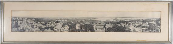Nantucket from North Church Tower by Henry Sherman Wyer