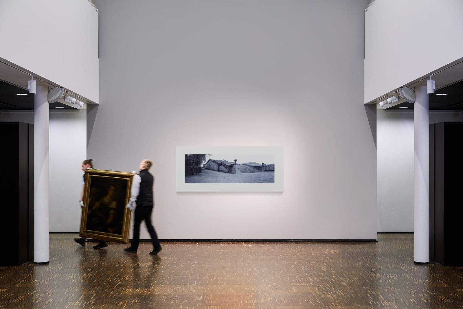Artwork by Klaus Kinold, Panorama Schlosspark Versailles, Made of Gelatin silver print