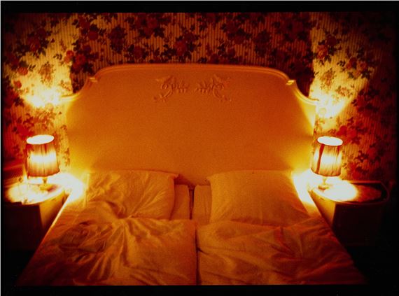 Honeymoon suite, Nuremberger Eck, Berlin, 1994 by Nan Goldin, 1994/1995