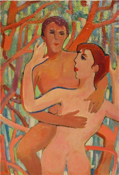 Nude couple