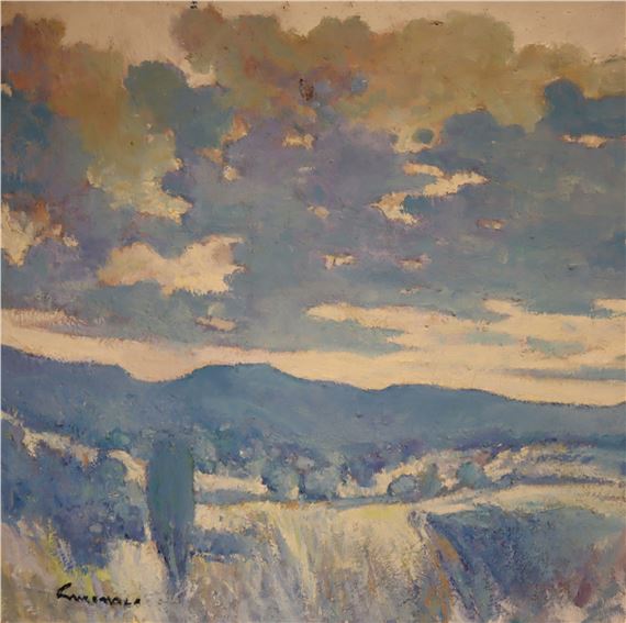 Cloudy landscape by Pasquale Monaco