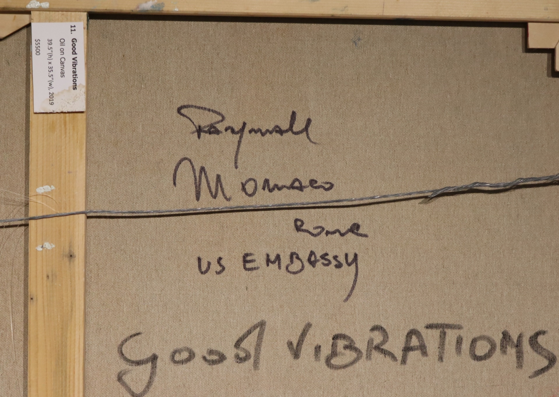 Artwork by Pasquale Monaco, Oil on canvas, signed, Made of Oil on canvas