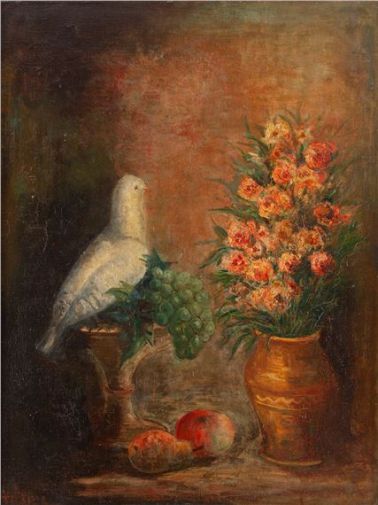 Still life with a dove by Marc Sterling, 1930
