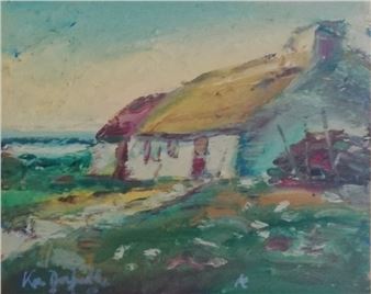 IRISH HOMESTEAD IN BEAUTIFUL ROUNDSTONE - Kenneth Donfield