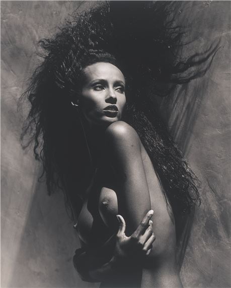 Iman”, Los Angeles. 1988 by Greg Gorman, 1988