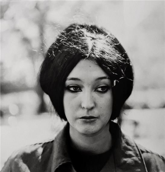 DIANE ARBUS, WOMEN WITH EYELINER, N.Y.C., 1964 by Diane Arbus, March 14