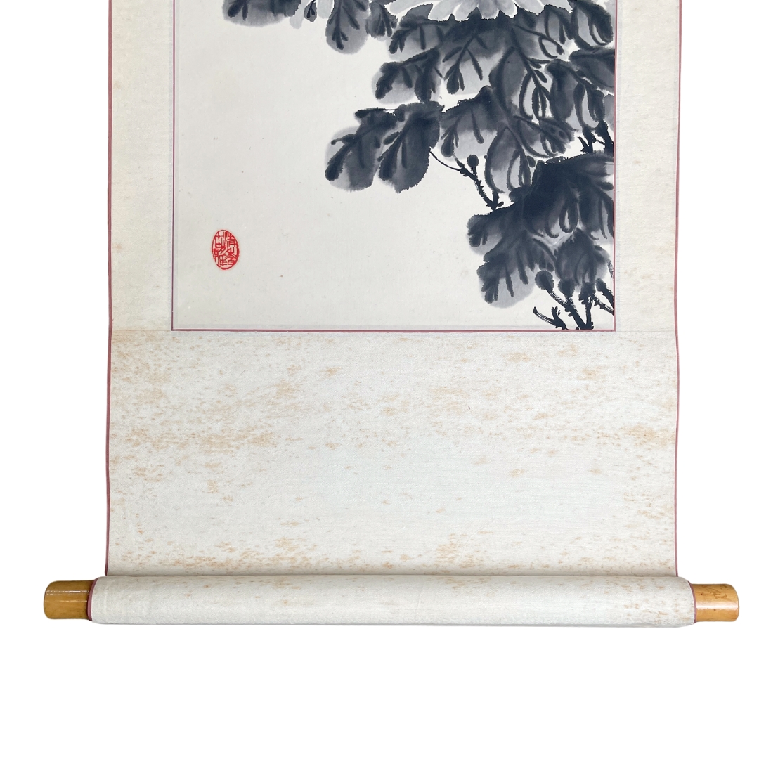 Artwork by PI Guiming, PI GUIMING CHINESE INK PAINTING CHRYSANTHEMUMS, Made of CHINESE INK PAINTING CHRYSANTHEMUMS, An ink on paper