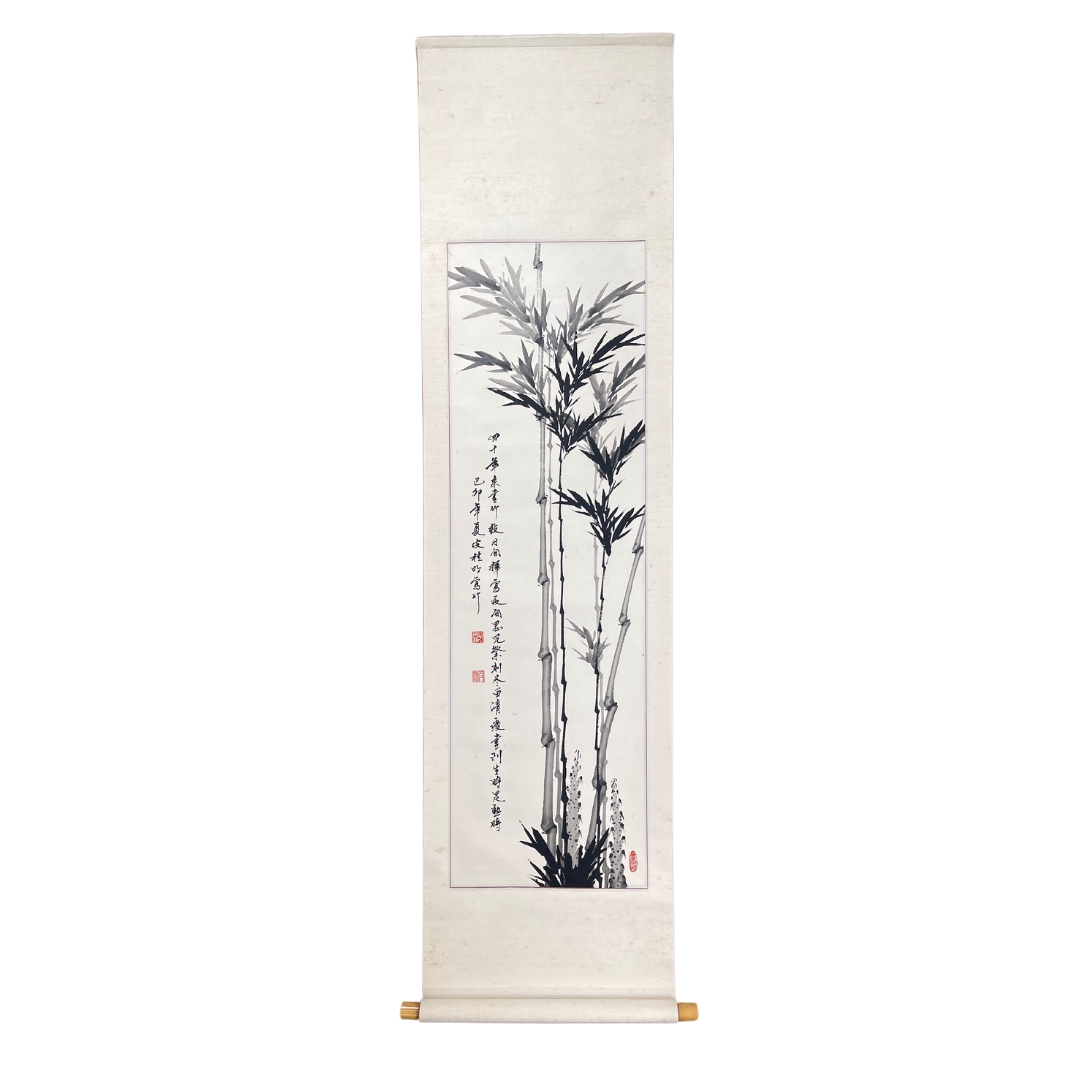 Artwork by PI Guiming, PI GUIMING CHINESE INK PAINTING BAMBOO, Made of CHINESE INK PAINTING BAMBOO, An ink on paper