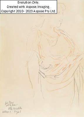 A Greek Statue by Oskar Kokoschka, 1961