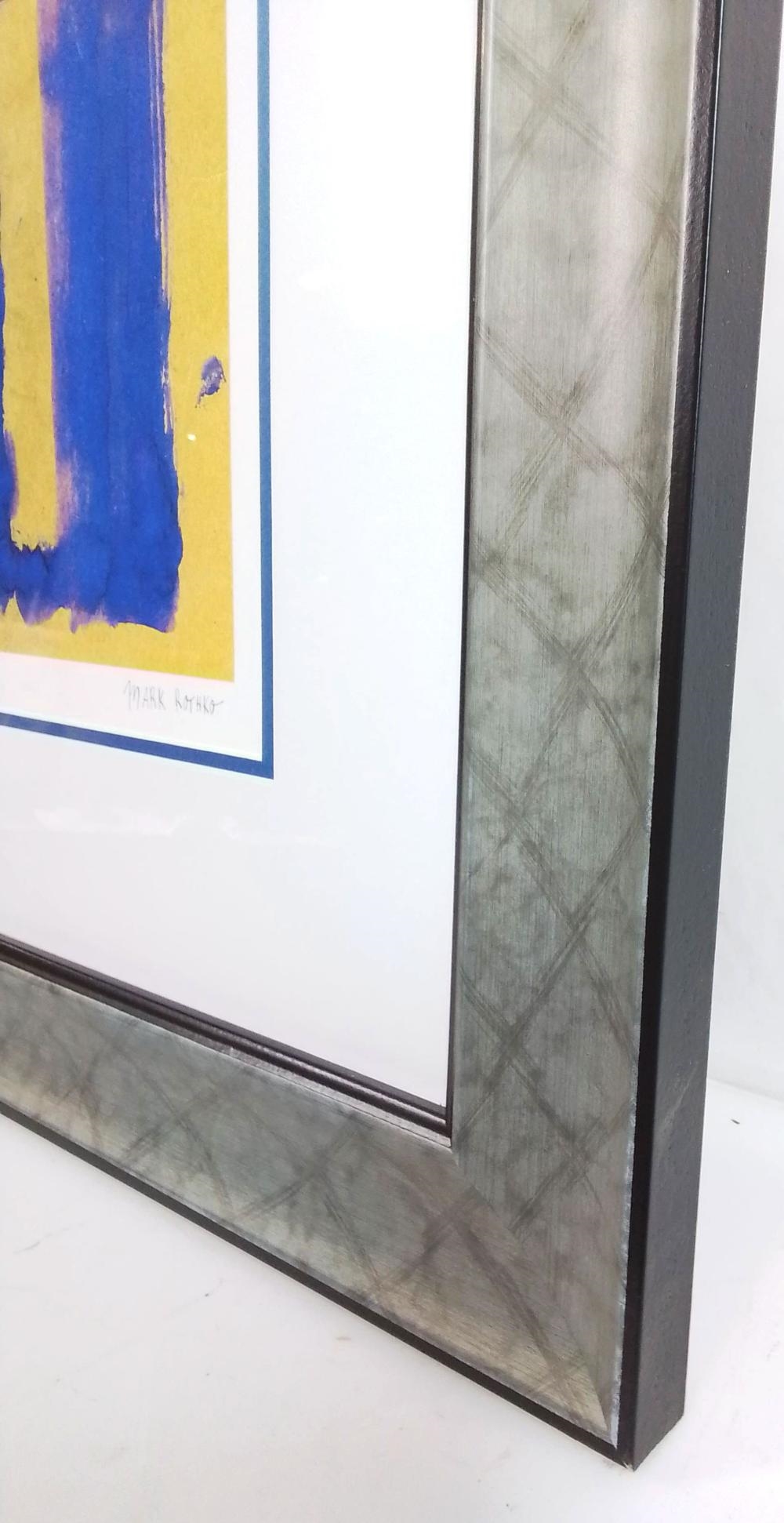 Mark Rothko | Mark Rothko Yellow & Blue 1950 Portfolio Print | MutualArt