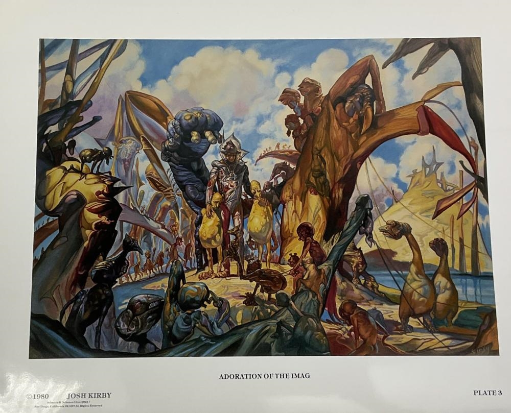 Josh Kirby | Josh Kirby The Voyage Of The Ayeguy Portfolio | MutualArt