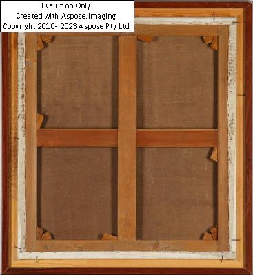 Artwork by Oskar Laske, "Der Sündenfall", Made of oil on canvas