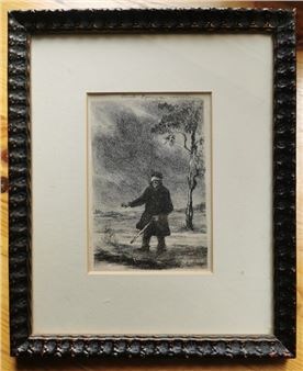 Illustration for I. Zeberins Novel - Miķelis Rozentāls