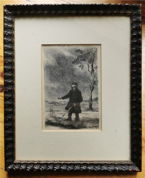 Illustration for I. Zeberins Novel - Miķelis Rozentāls