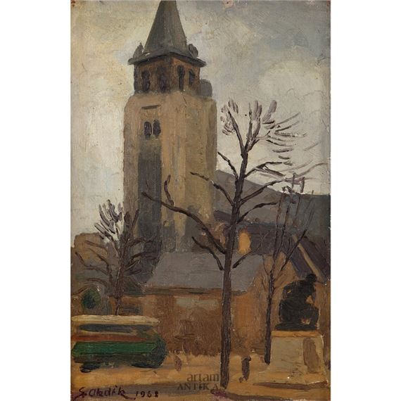 Paris by Şeref Akdik, 1968