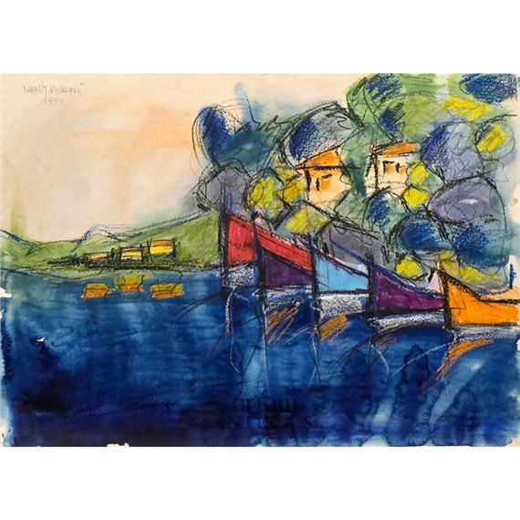 Mahmut Kocamemi | Peyzaj (1993) | MutualArt