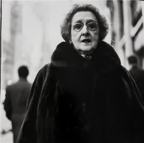 DIANE ARBUS, WOMAN IN A MINK COAT, N.Y.C., 1966 by Diane Arbus, March 14