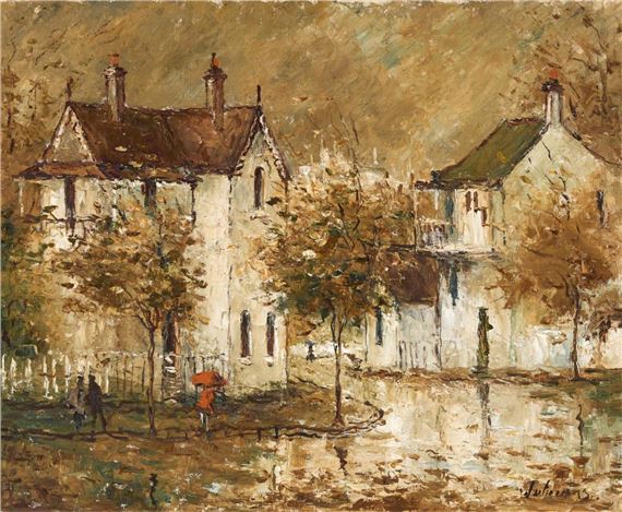 Yellow Rain in Paddington by Wilmotte Williams