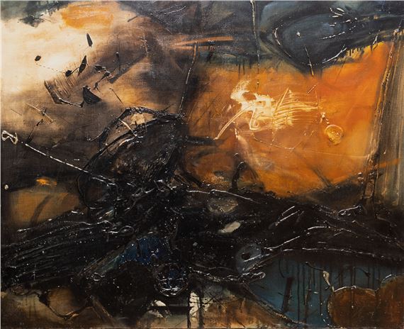 Pintura N° 9 by Kazuya Sakai, 1963