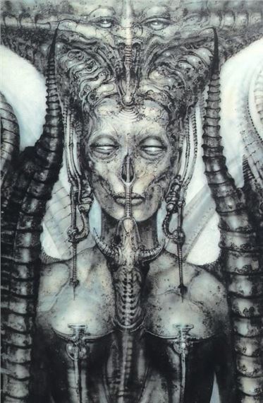 H. R. Giger | Large vertical print of Lilith (1976) | MutualArt