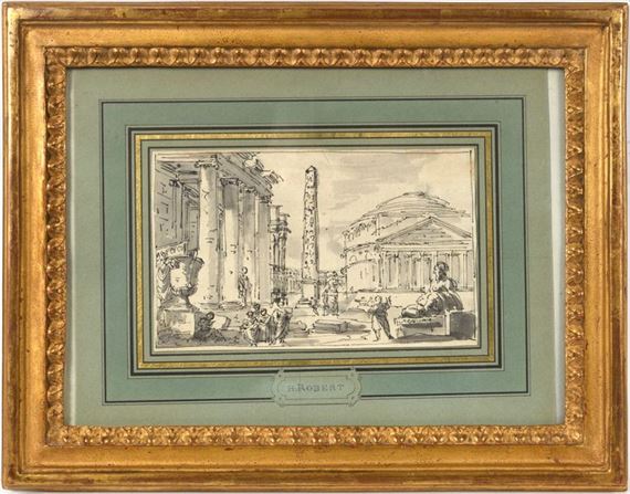 Hubert Robert | In the style of Hubert ROBERT Fantaisie architecturale ...