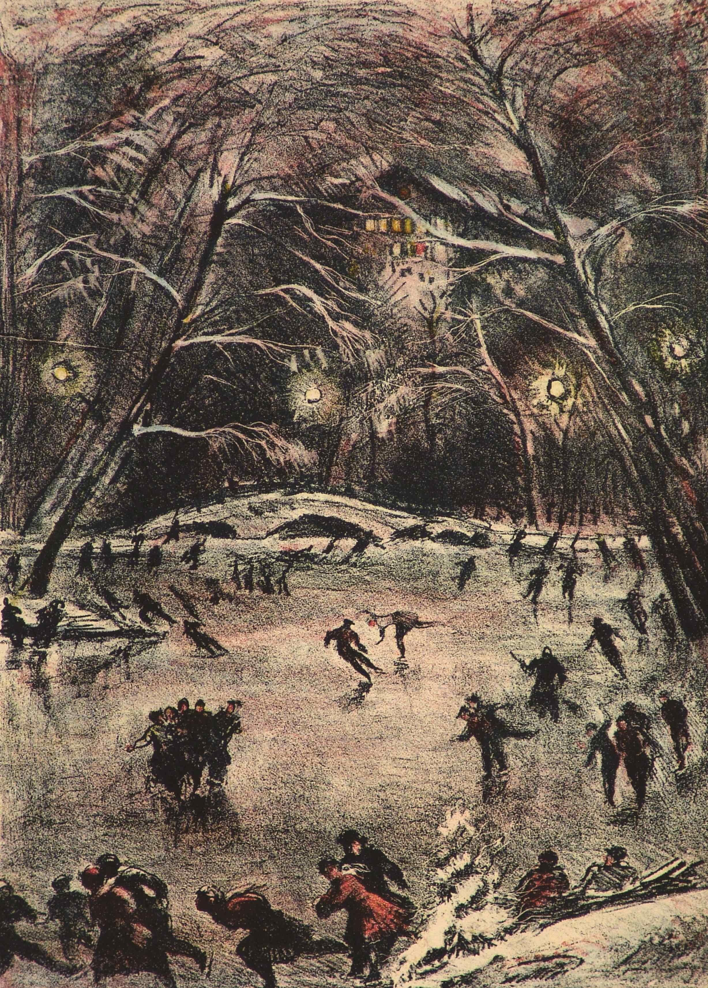 David Efimovich Zagoskin | Ice rink (1939) | MutualArt