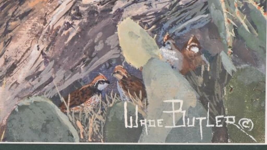 Wade Butler | Wade Butler Original Turkey Painting | MutualArt