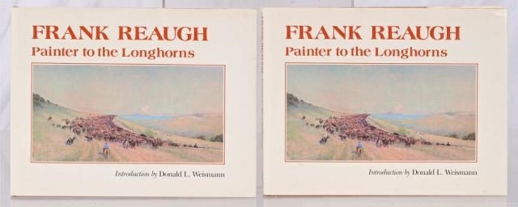 Frank Reaugh | Painter To The Longhorns, Frank Reaugh (Pair | MutualArt