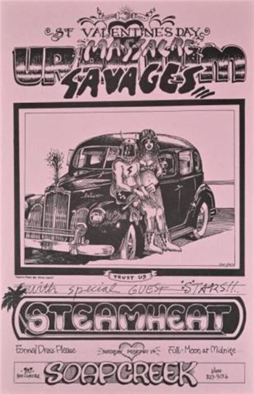 Kerry Awn | Soap Creek Saloon Poster by Kerry Awn (1976) | MutualArt