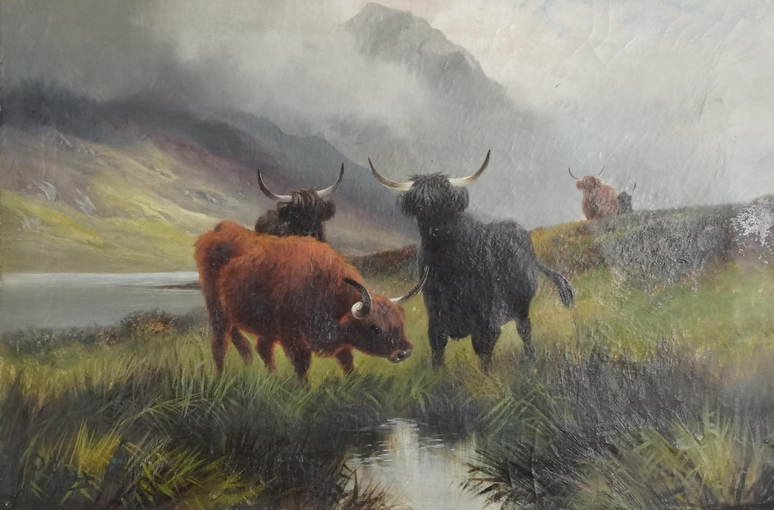 Harald R. Hall | Highland cattle (20th Century) | MutualArt