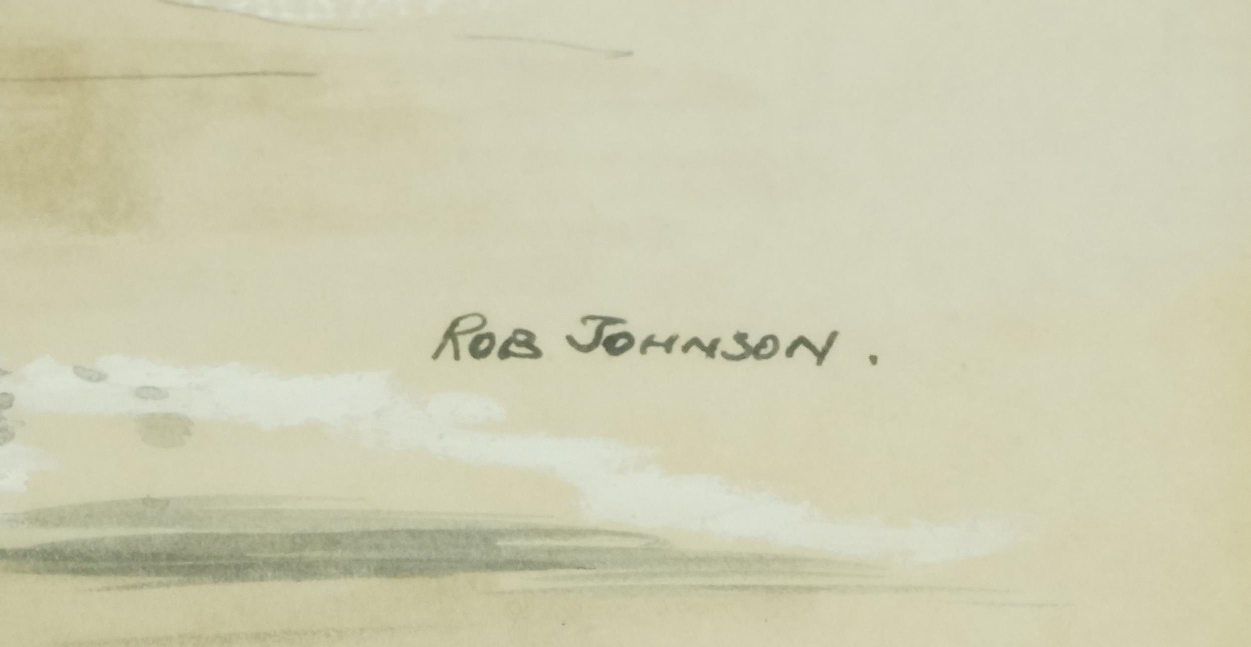 Rob Johnson | Rob Johnson - Black-tailed Godwit | MutualArt