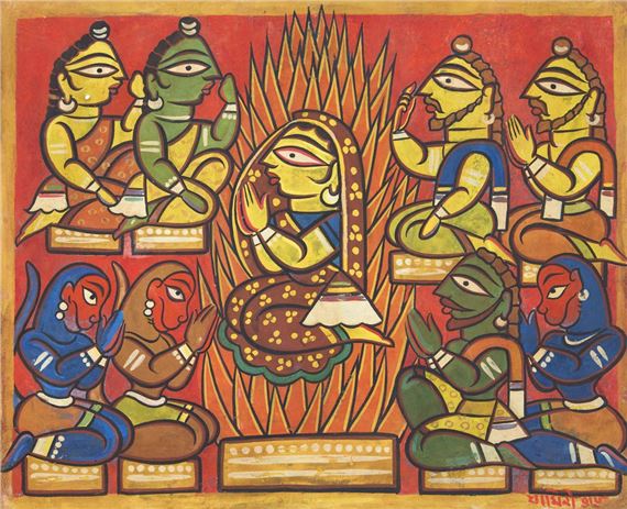 Untitled by Jamini Roy