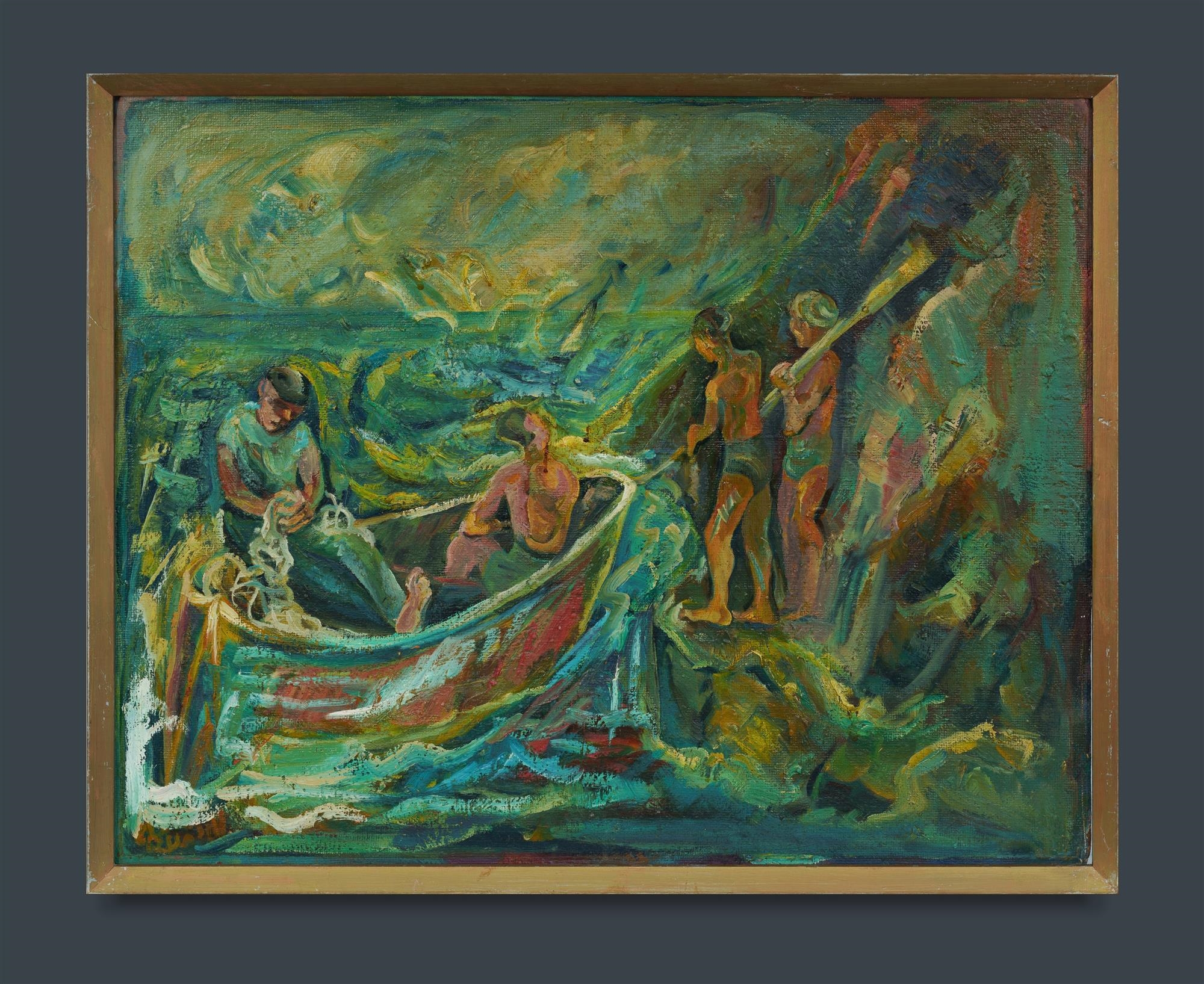 Elsa Russell | The Fishing Party | MutualArt