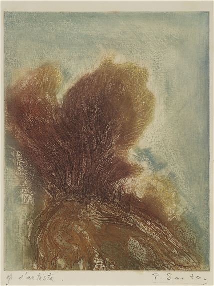 Une famille d'arbres by Pietro Sarto, 1974