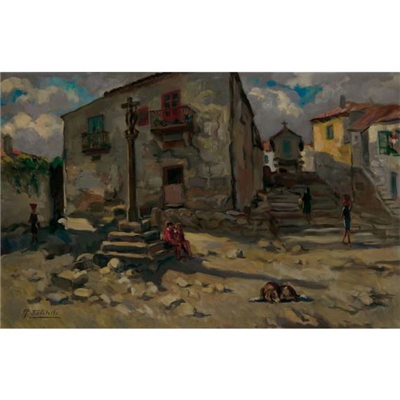 Pueblo by Ramón Estalella