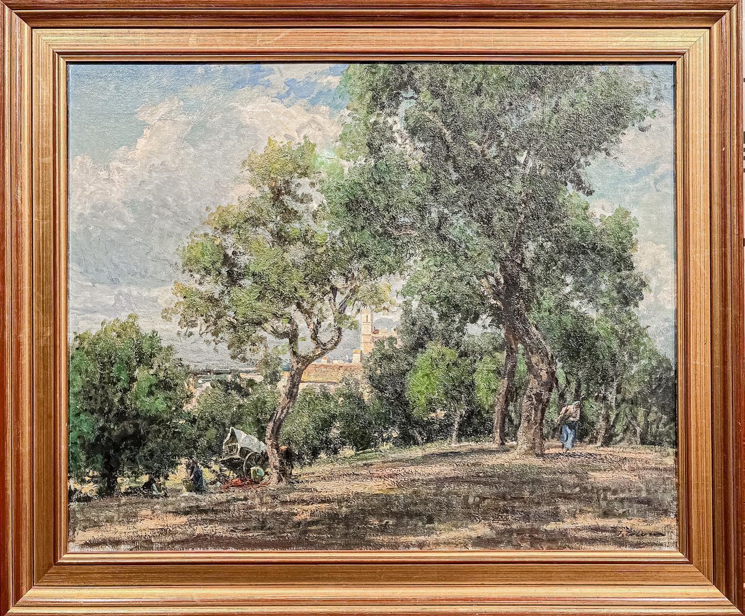 Joan Colom | Paisaje con figuras | MutualArt