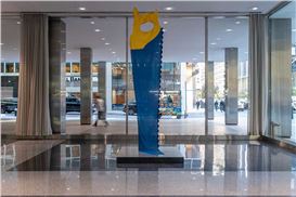 Paula Cooper Gallery exhibits works by Claes Oldenburg & Coosje van Bruggen at Lever House