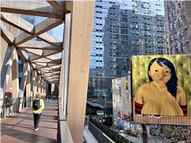 Sasha Gordon Premieres Billboards On The High Line, NYC