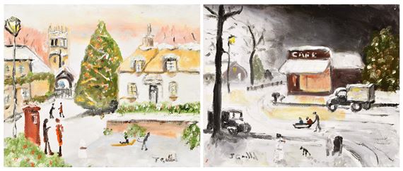 John Goodlad | Christmas scenes | MutualArt