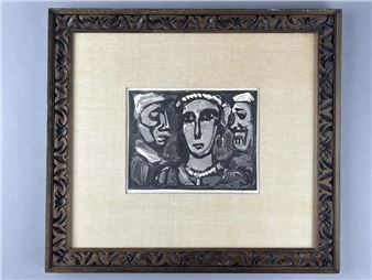 Georges Roualt "Les Visages" 1932 Lithograph - Georges Rouault