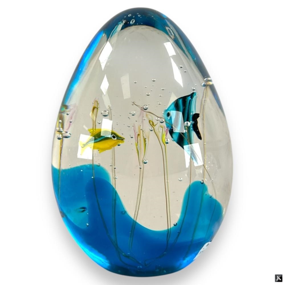 Elio Raffaeli | Elio Raffaeli Murano Art Glass Aquarium Sculpture ...