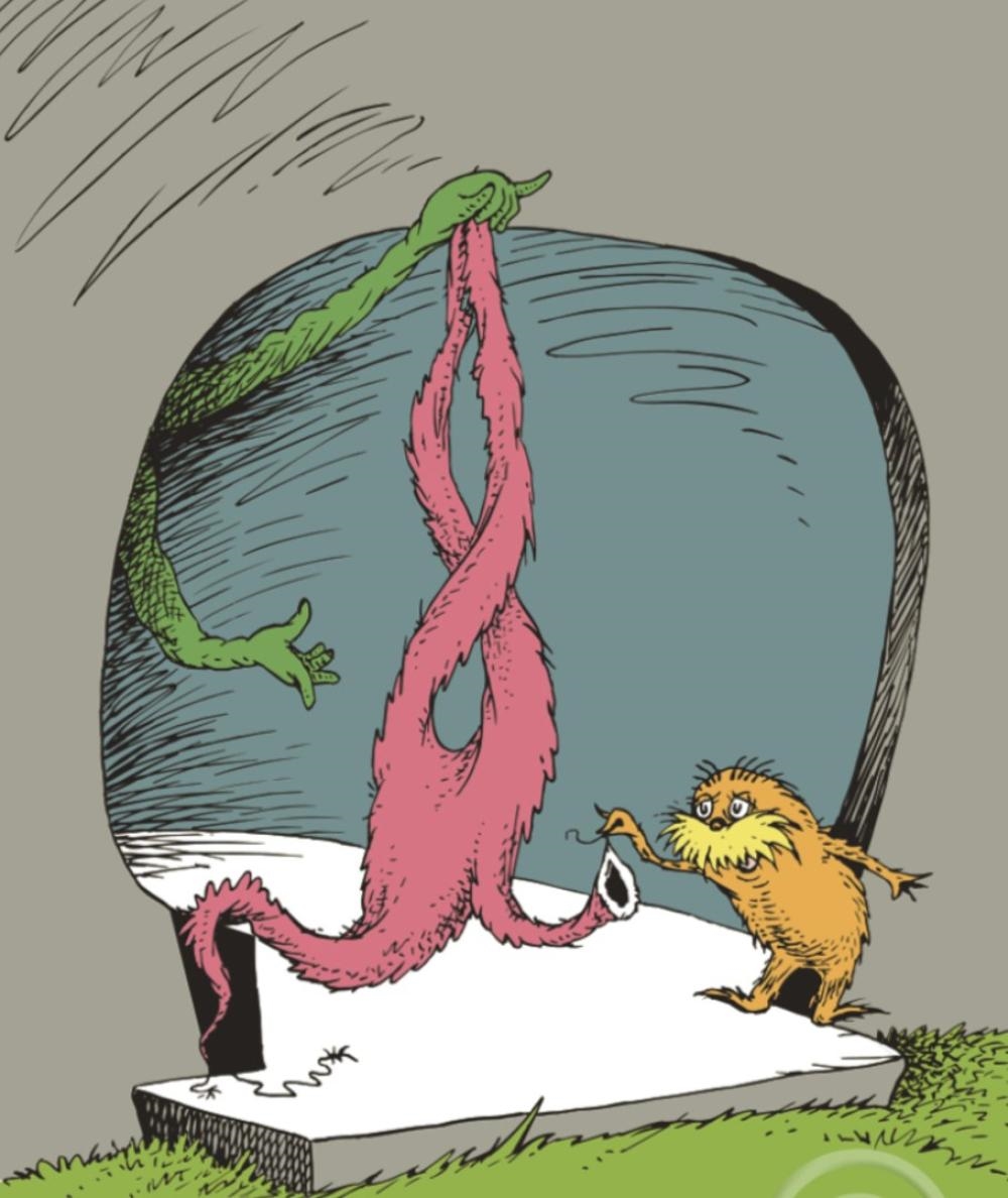 Dr. Seuss | 'A THNEED'S A FINE SOMETHING THAT ALL PEOPLE NEED!' | MutualArt