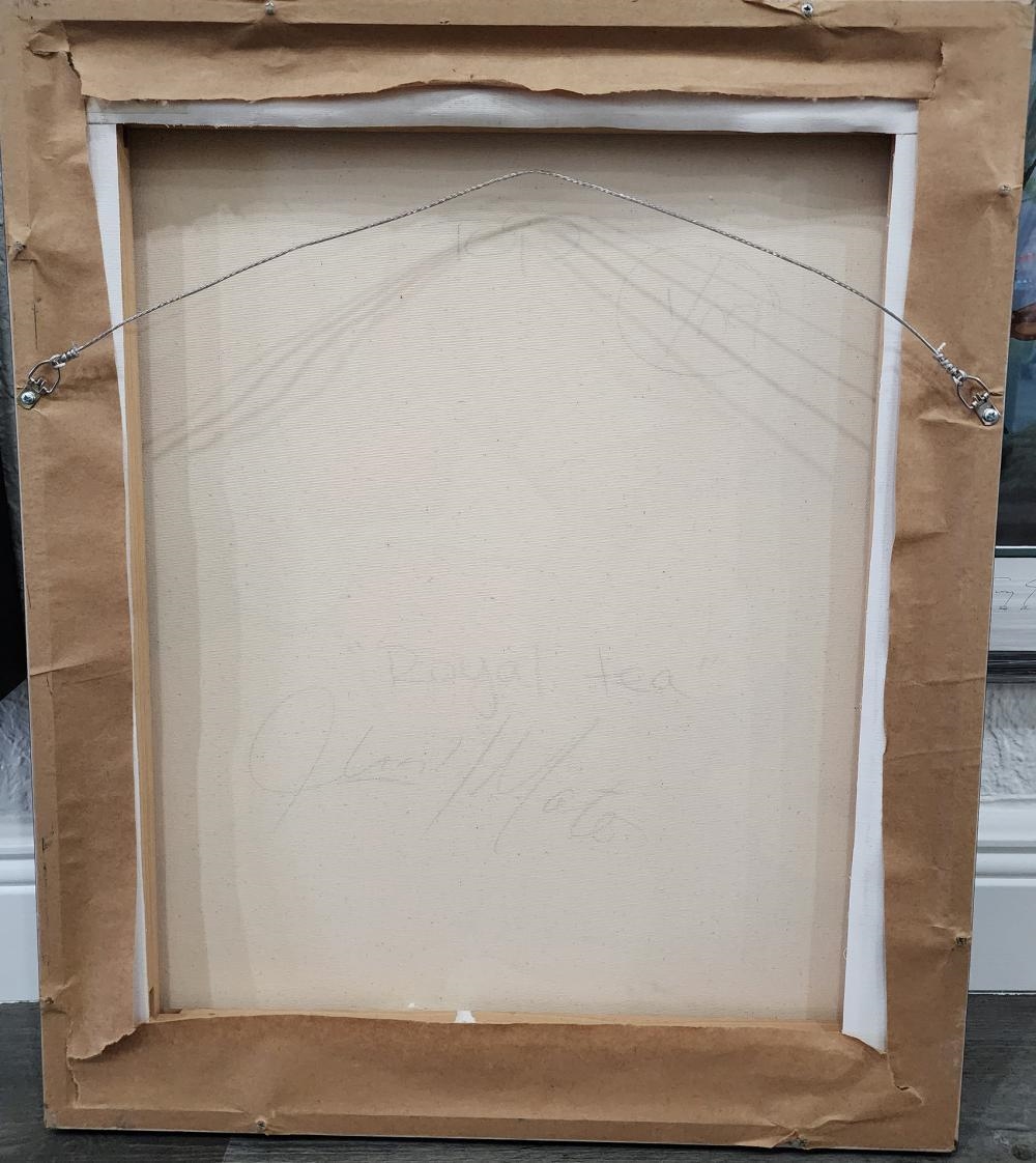 Artwork by DONDI, 'ROYAL TEA', Made of acrylic and spray paint on canvas