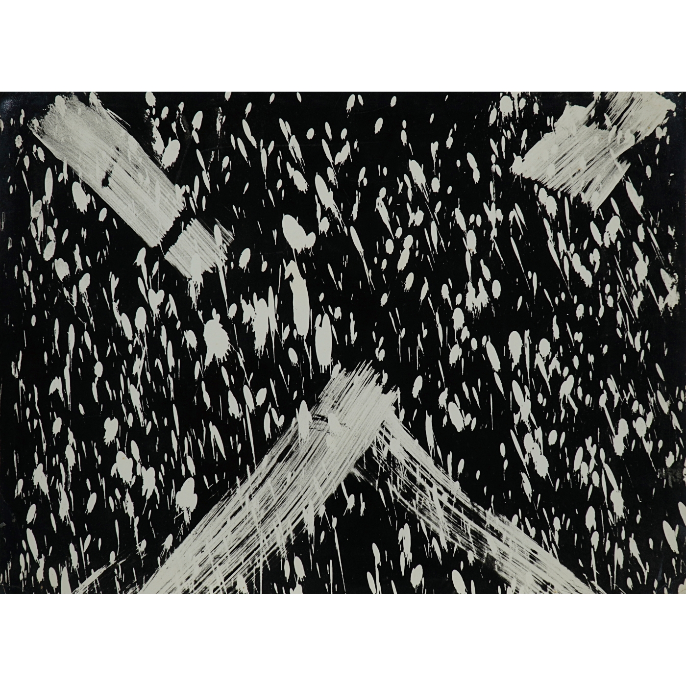 Artwork by Nelson Peterlini, Impacto em branco e preto, Made of Gelatina e prata sobre papel