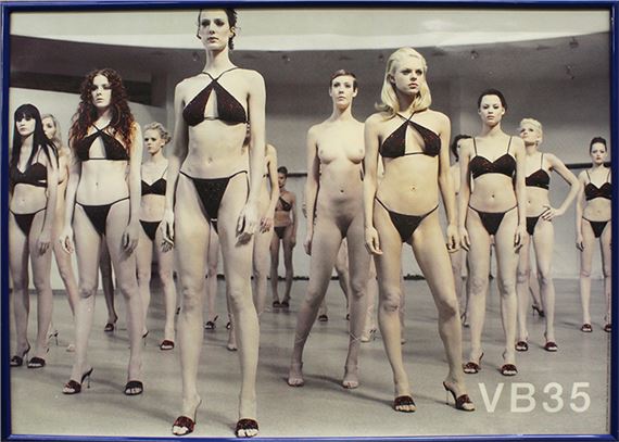 "For Parkett 56" by Vanessa Beecroft, 1999